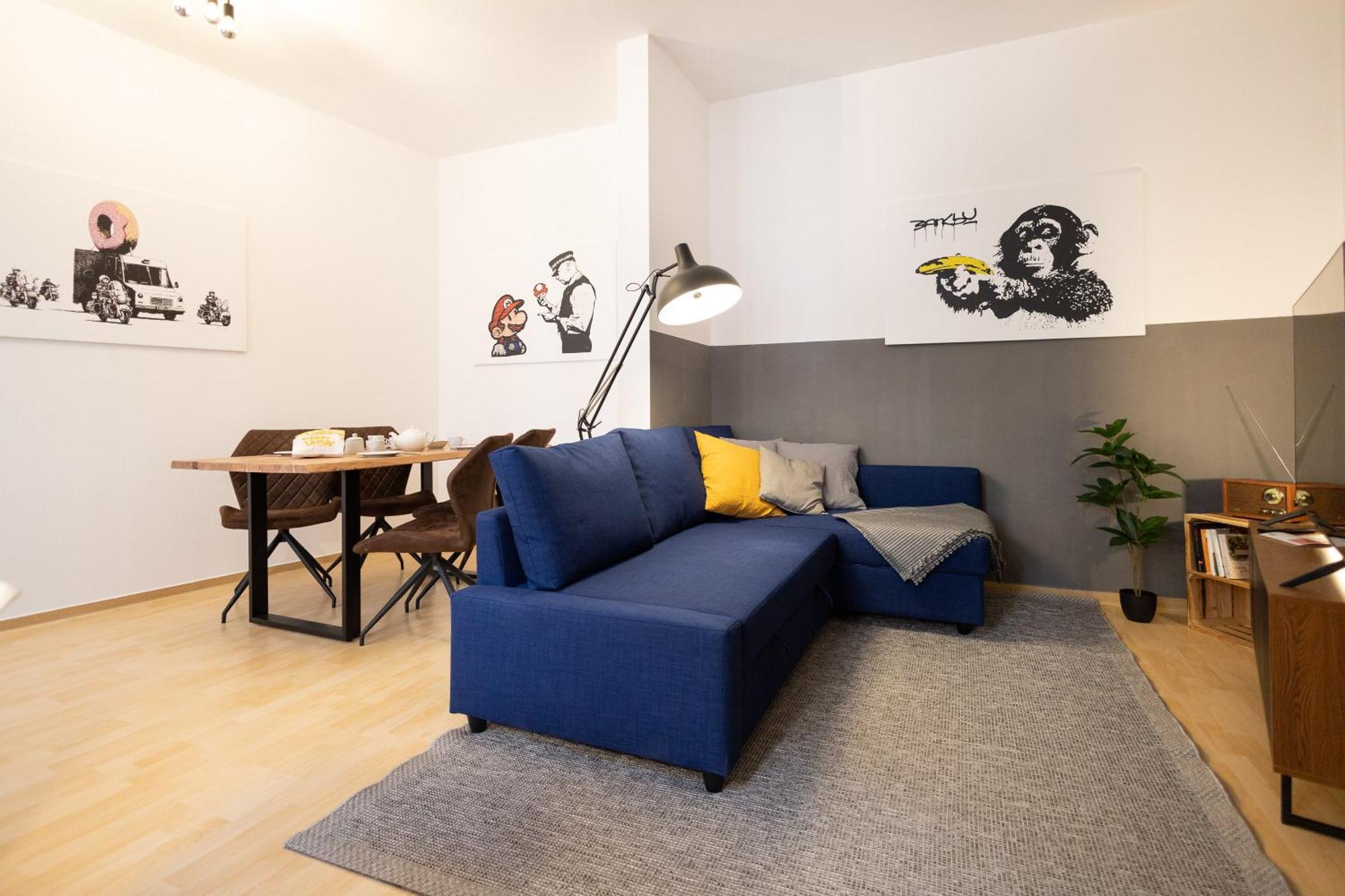 Ko-Living Space An Der Oper - Street Art Design Apartments Halle  Esterno foto